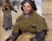 乔治 克劳森爵士 : Flora The Gypsy Flower Seller